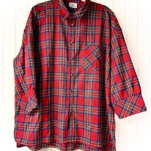 Red Plaid Tuckernuck Shirt
